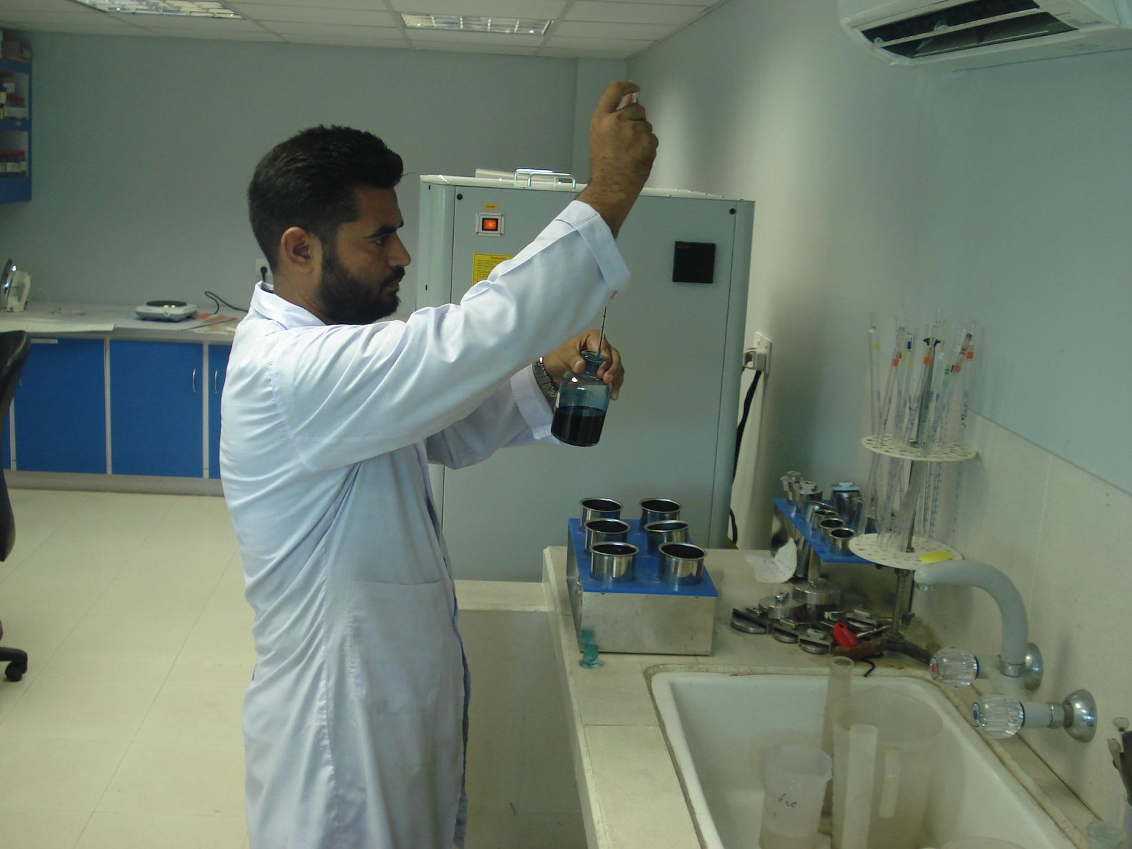 Laboratory testing